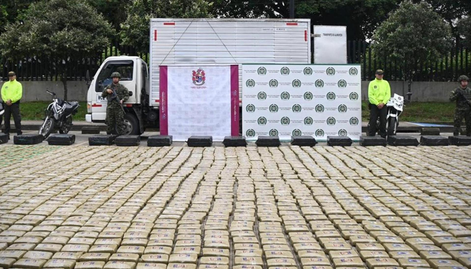 Marihuana incautada. 