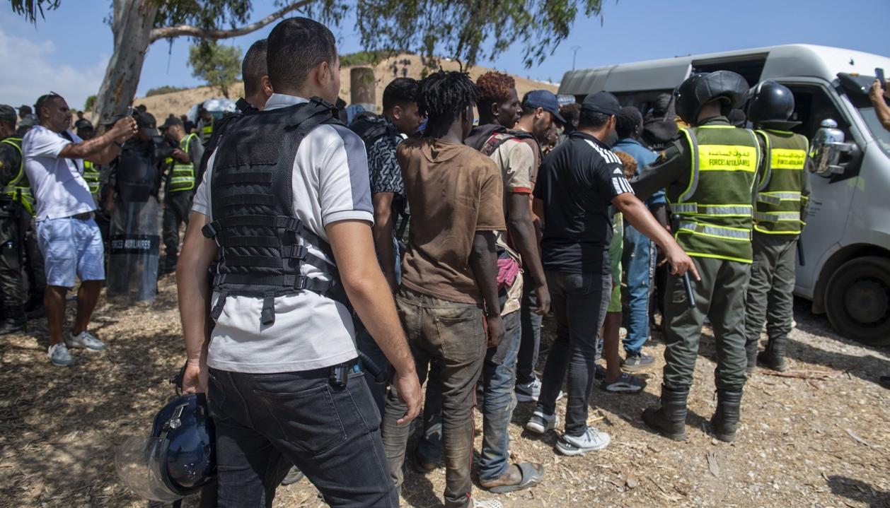 Los operativos de seguridad de Marruecos.