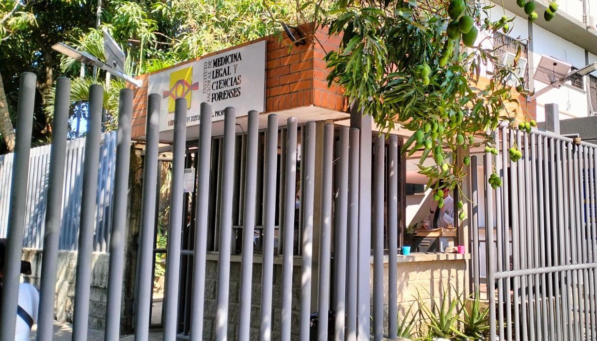 Fachada de Medicina Legal en Barranquilla.