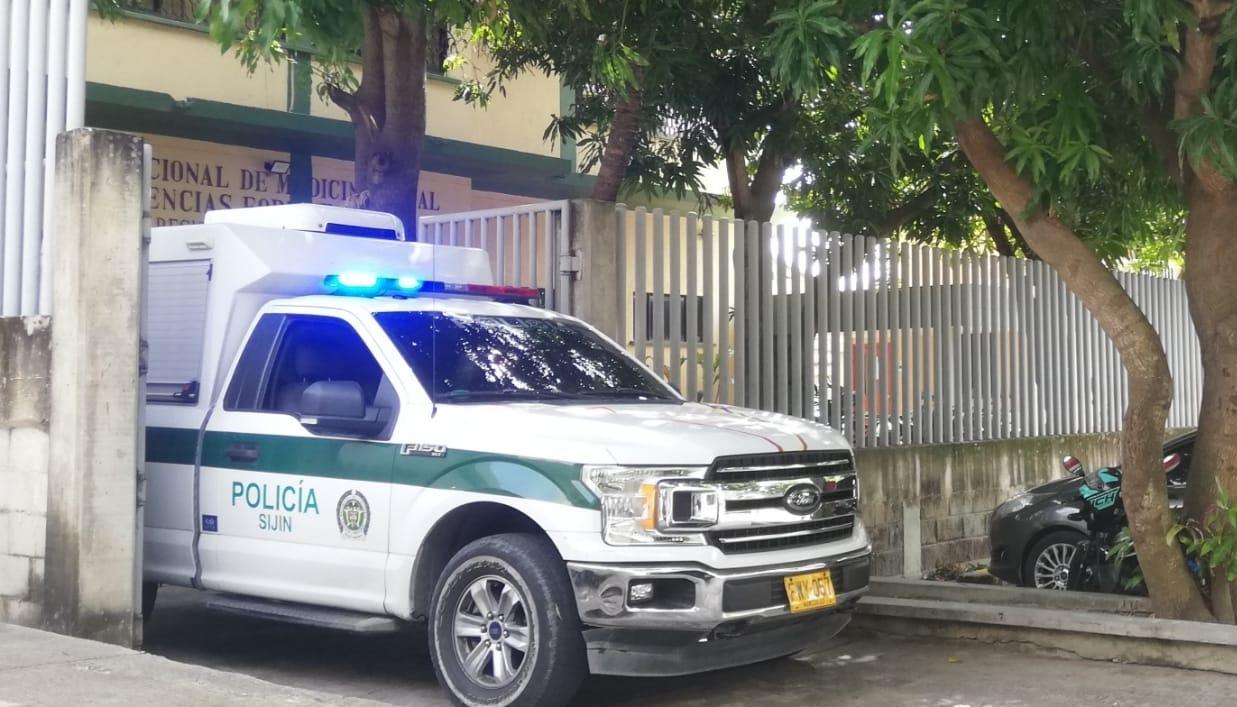 El cuerpo de la víctima fue trasladado a Medicina Legal. 