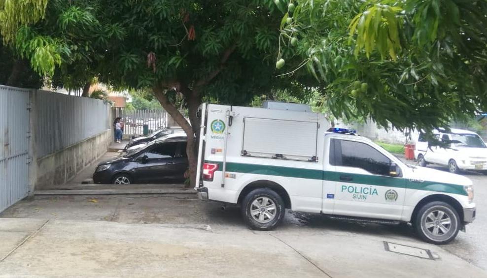 La Sijin de la Policía en Medicina Legal. 