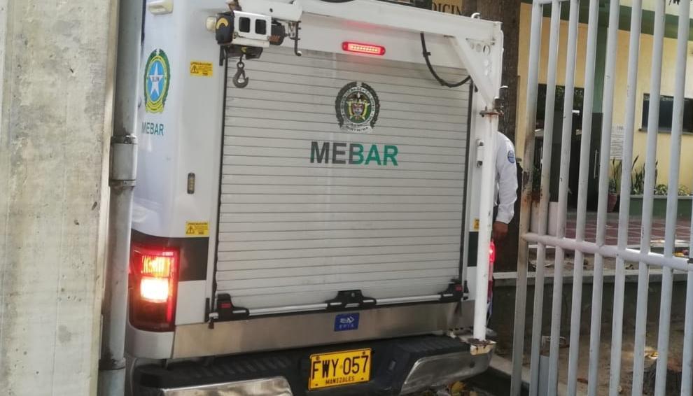 La Sijin de la Policía en Medicina Legal. 