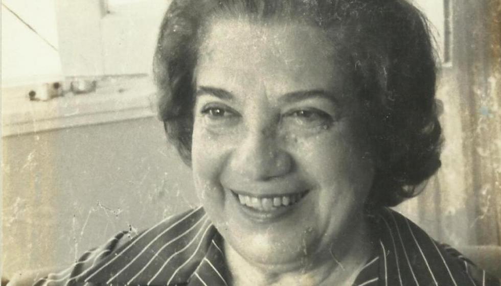 Poetisa Meira Delmar.