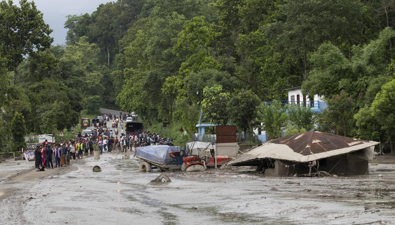Imagen de la tragedia.