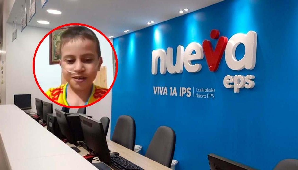 Lucas Francesco Murillo García está afiliado a la Nueva EPS. 