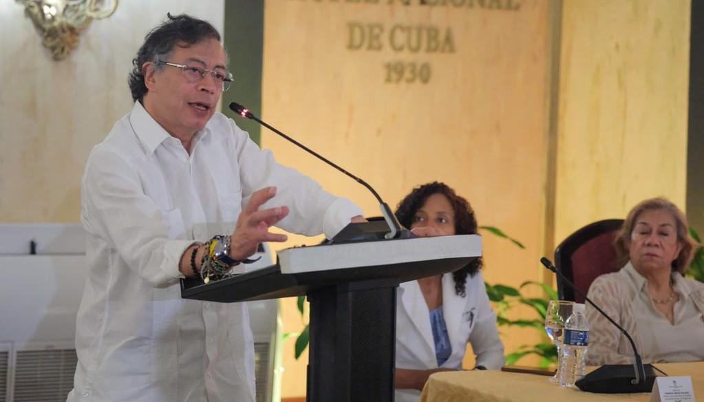 El Presidente colombiano, Gustavo Petro.