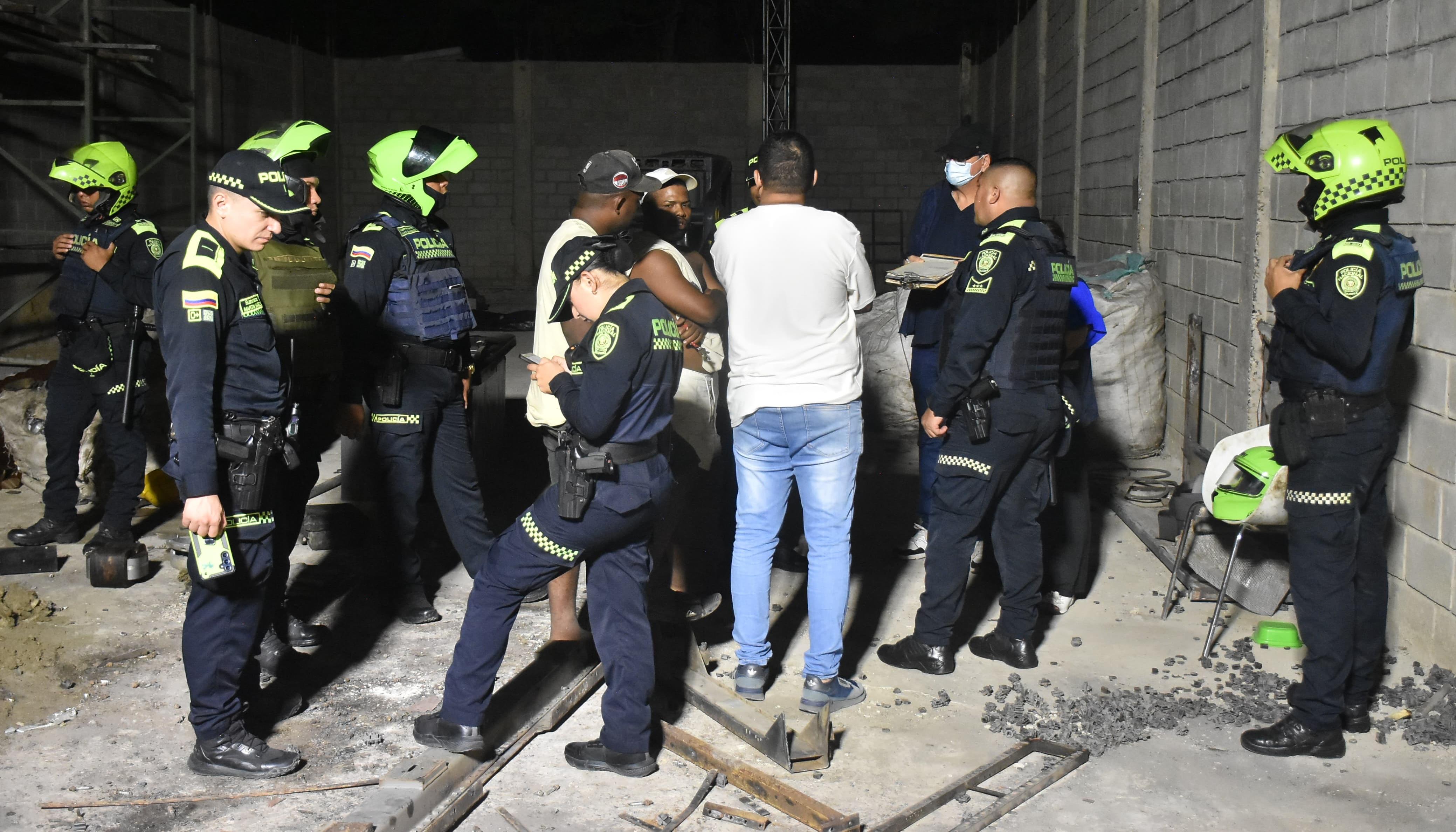 Policía Metropolitana de Barranquilla.