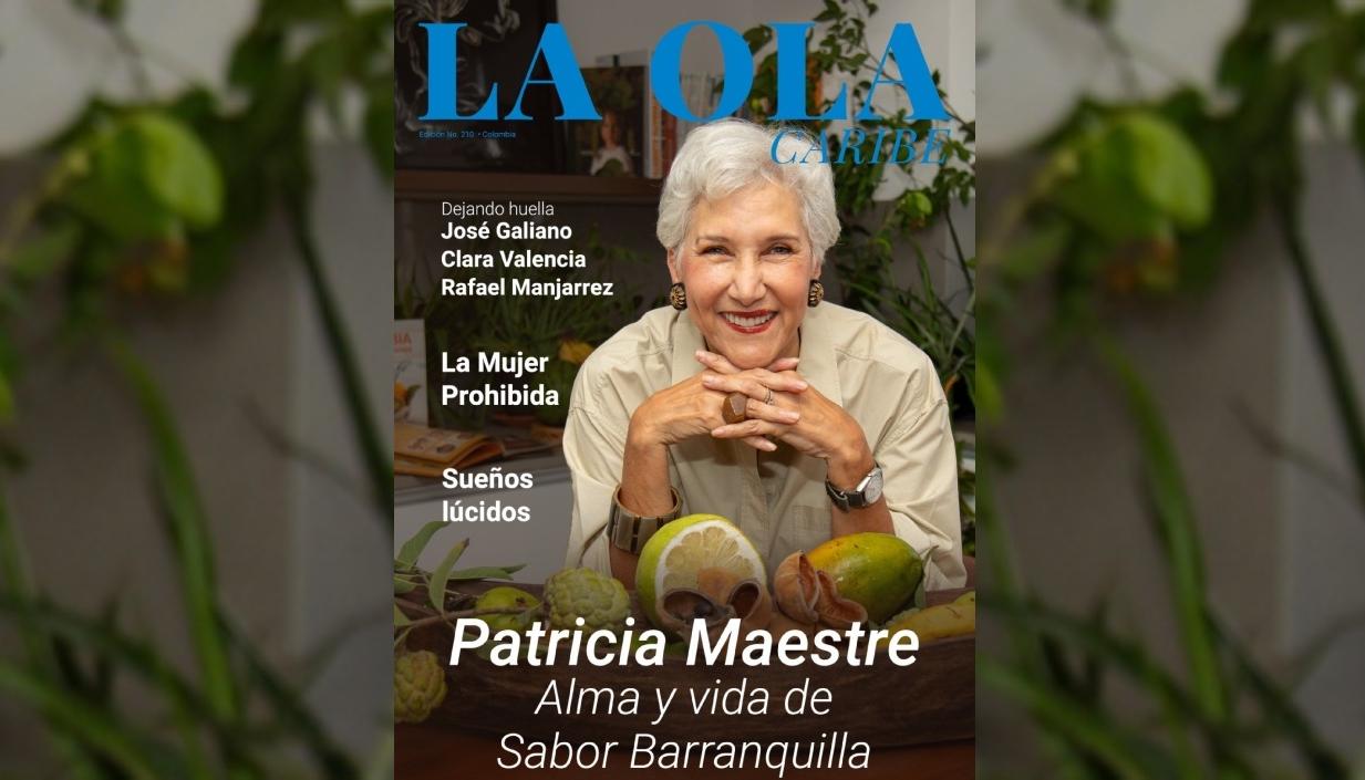 Portada de la nueva edición de la revista La Ola Caribe.