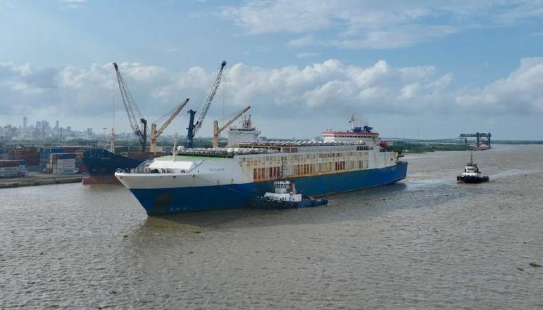 Aumentar el calado permitirá el ingreso de buques más grande a los puertos en Barranquilla. 
