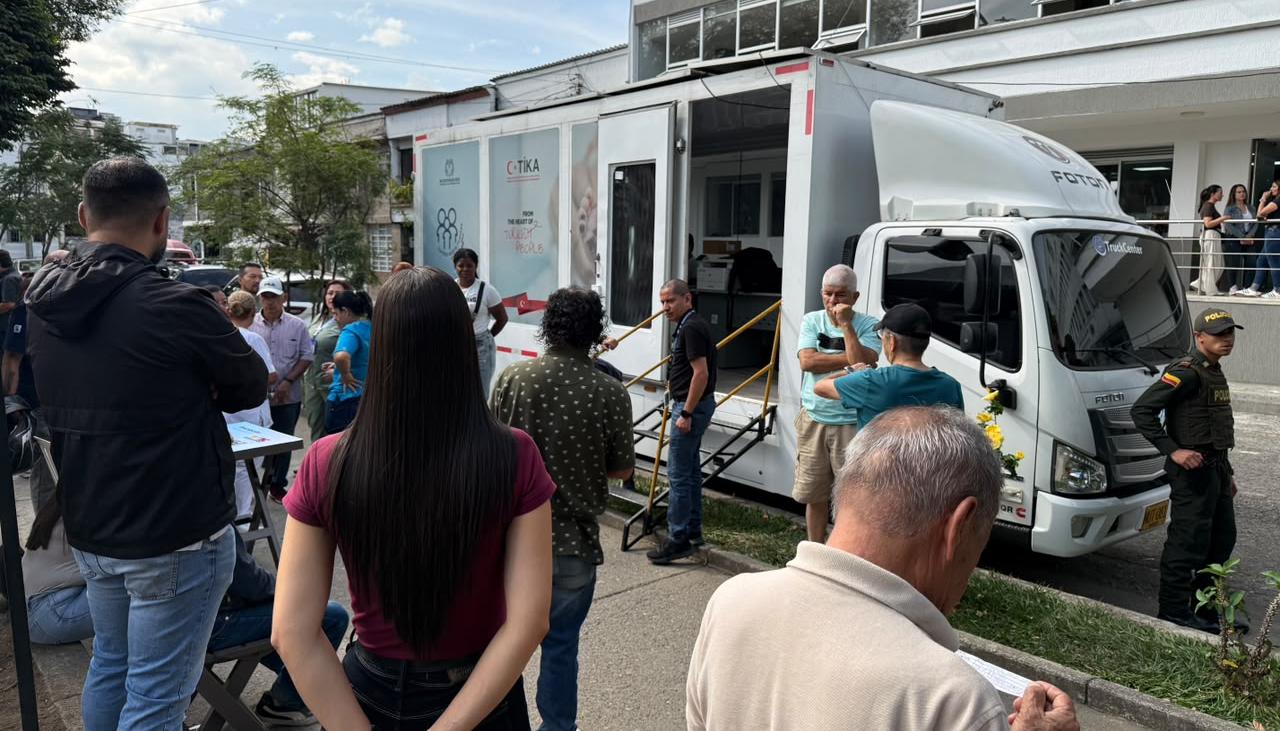 Puntos habilitados por la Registraduría para tramitar documentos en las zonas afectadas por el terremoto.
