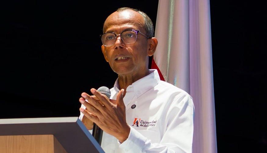 Rafael Castillo, rector encargado de Uniatlántico. 