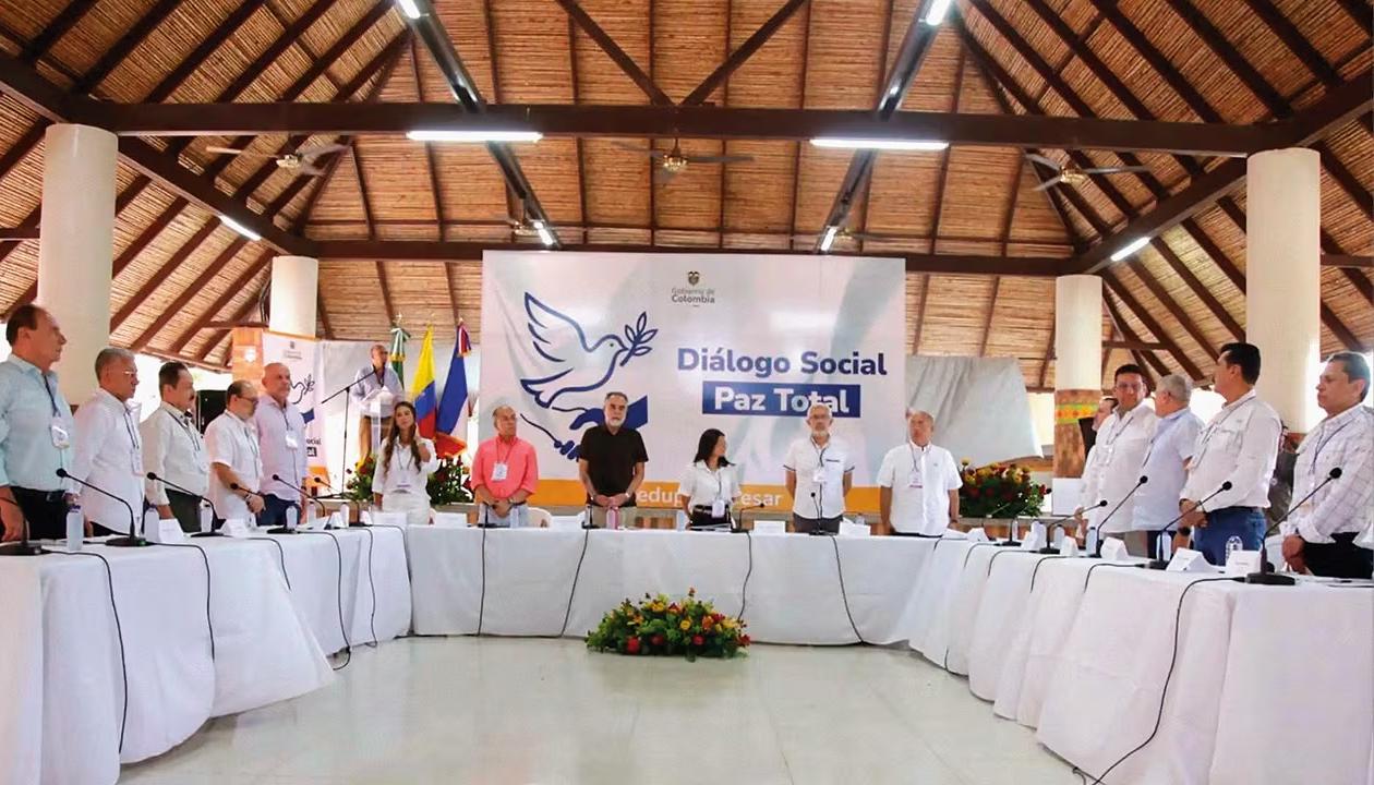 Reunión que lideró el Ministerio del Interior en Valledupar, en plena campaña electoral.