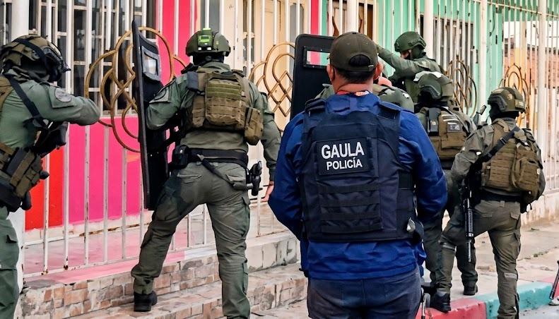 Operativo de rescate. 