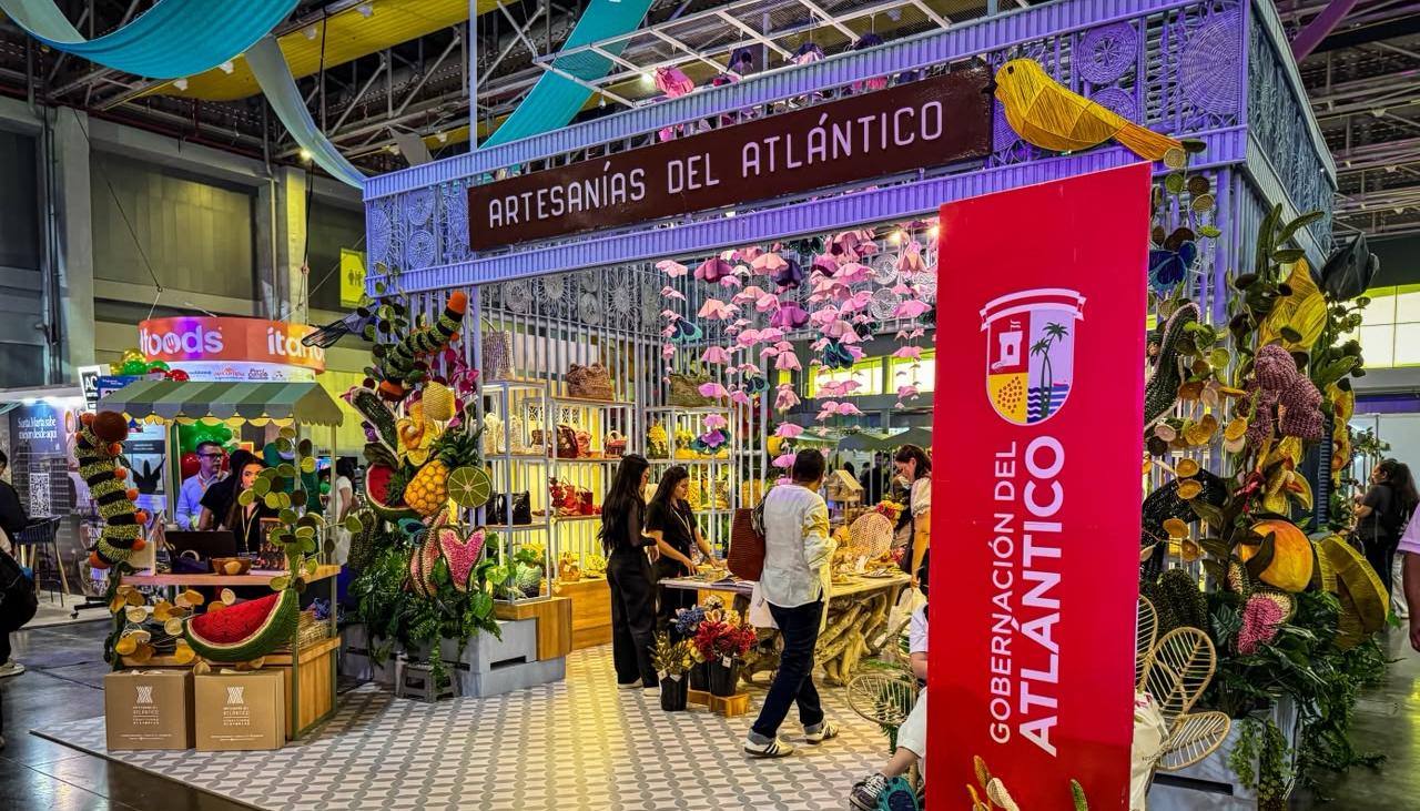 Stand de la Gobernación del Atlántico en Sabor Barranquilla