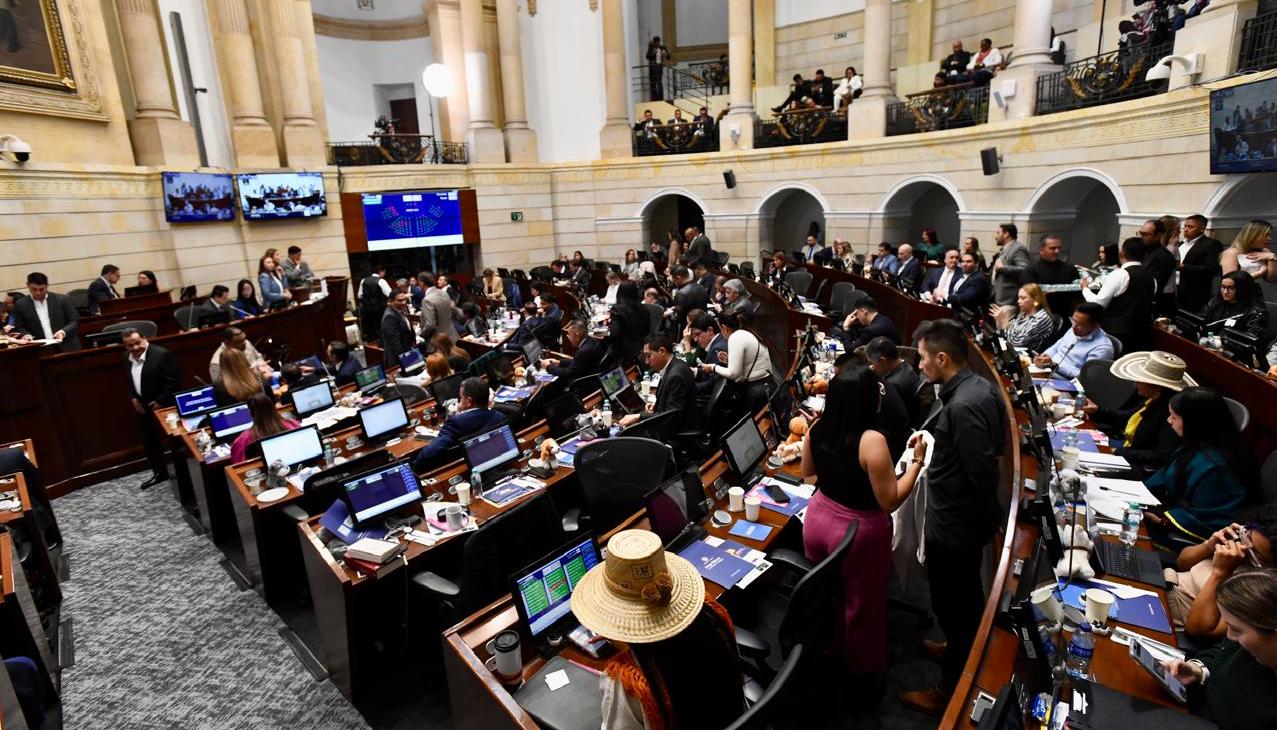 Sesión plenaria del Senado