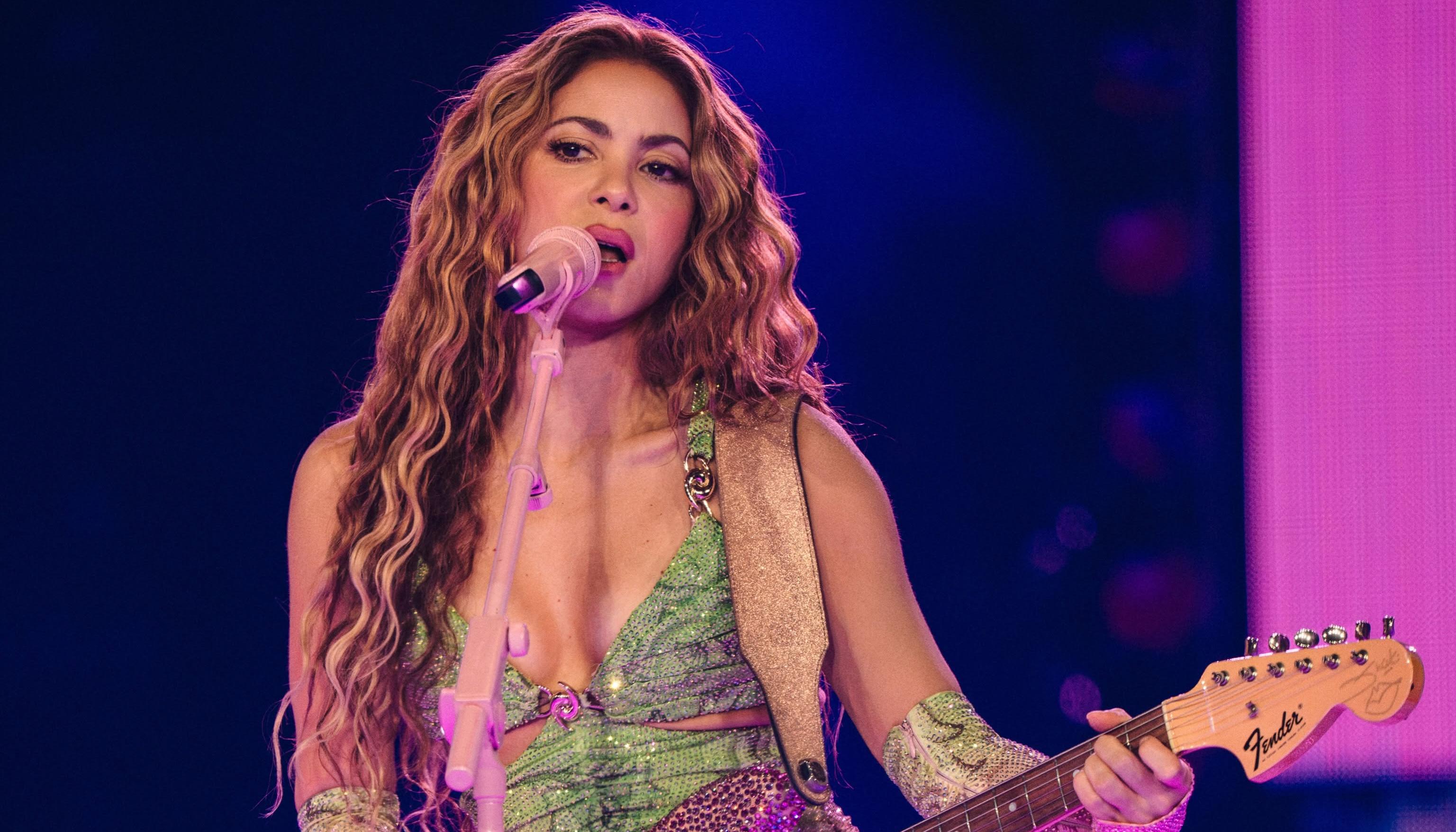 La cantante barranquillera Shakira.