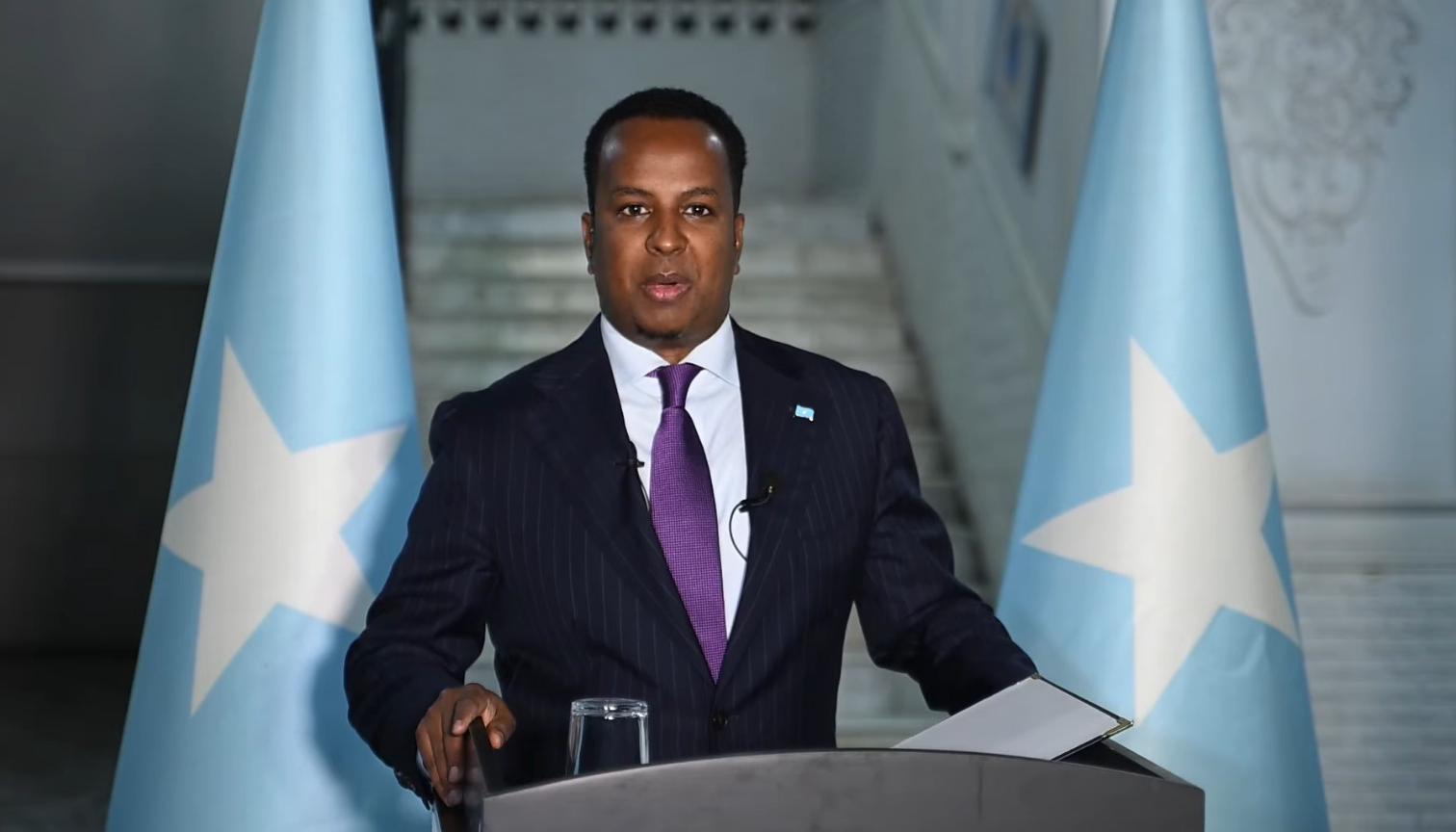 El Ministro de Asuntos Exteriores y Cooperación Internacional de Somalia, Abdisalam Abdi Ali.