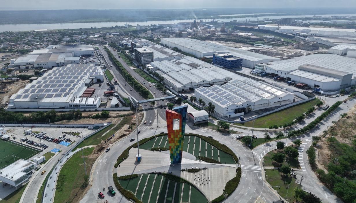Planta de Tecnoglass.