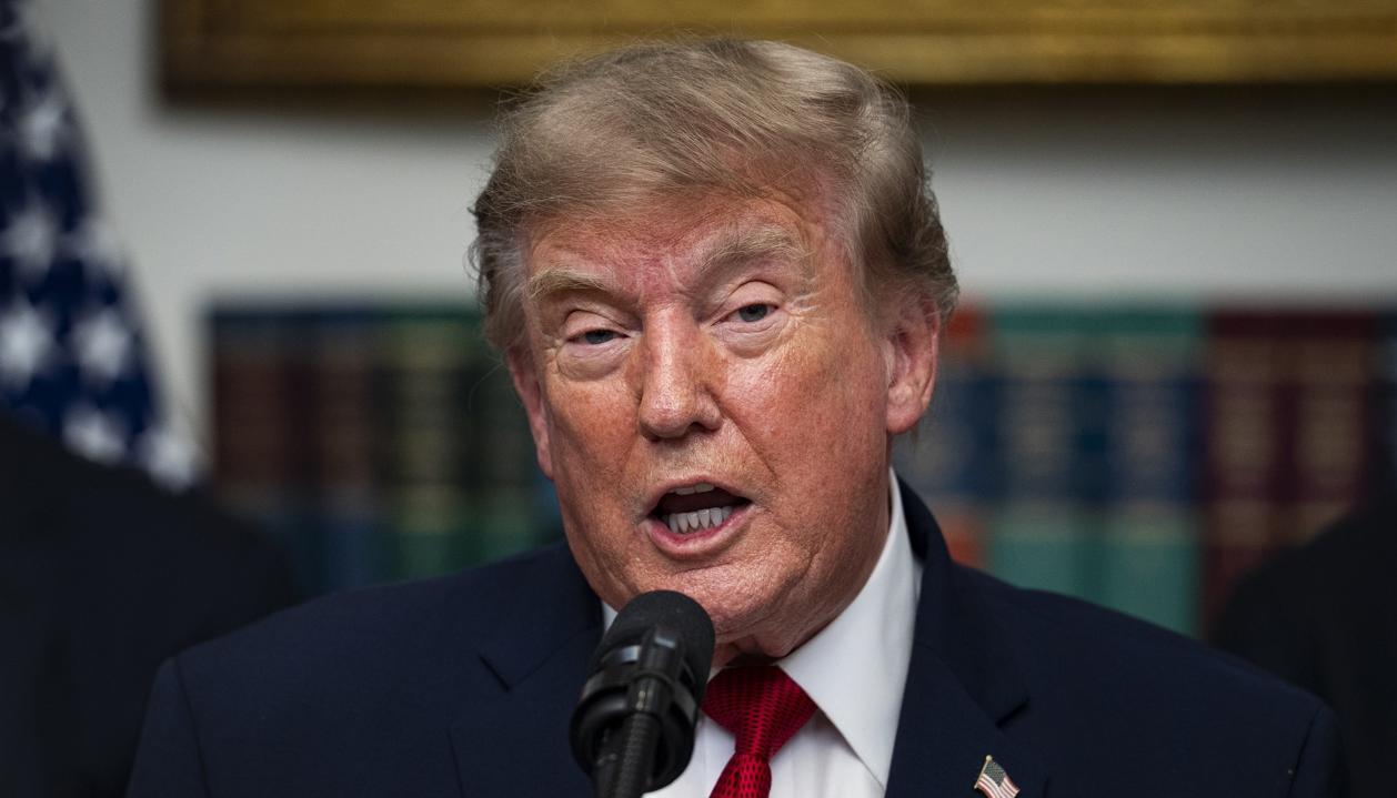 El presidente de Estado Unidos, Donald Trump.