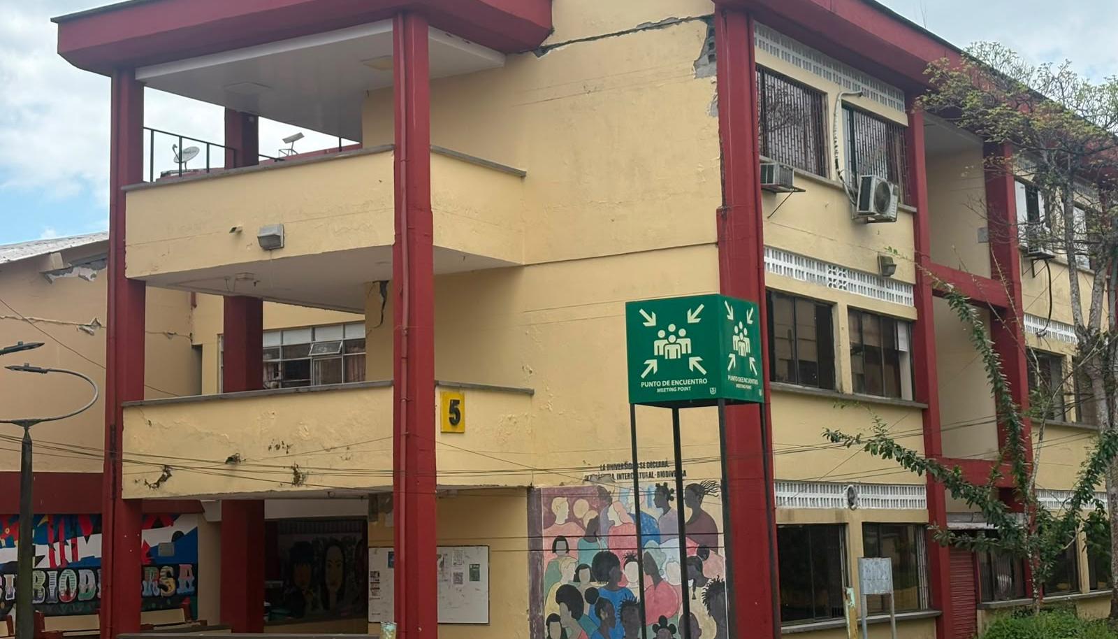 Instalaciones de la Universidad Tecnológica del Chocó.