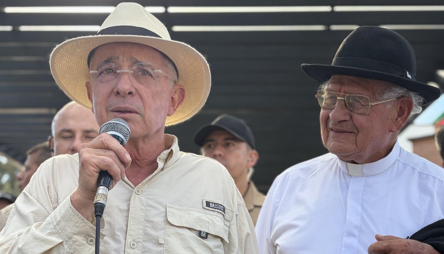 El expresidente Álvaro Uribe Vélez.