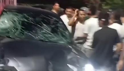 Vehículo que protagonizó el accidente.
