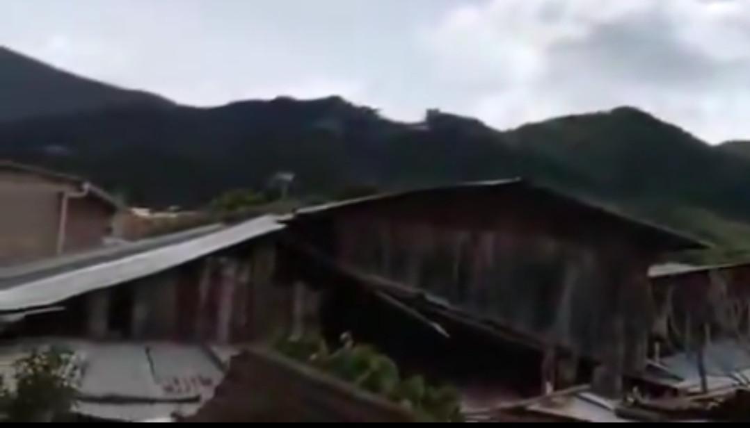Zona de combate en el Cauca