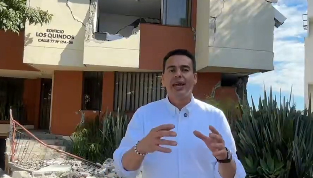 Jorge Rojas Giraldo, alcalde de Manizales.