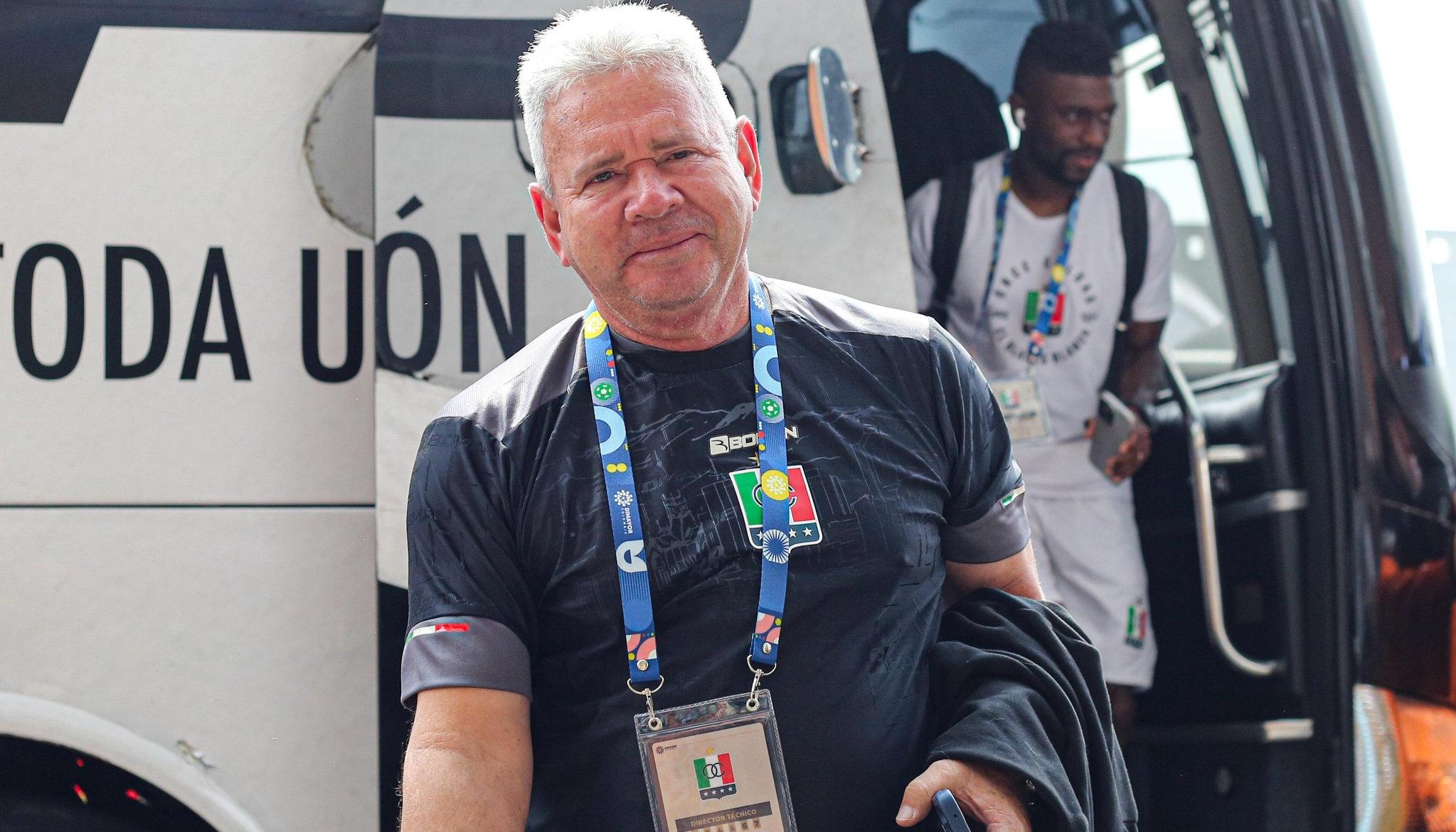 Hernán Darío Herrera, técnico del Once Caldas. 