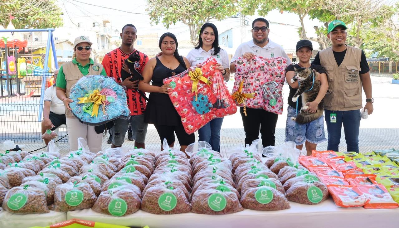 Jornada de bienestar animal en Puerto Colombia.