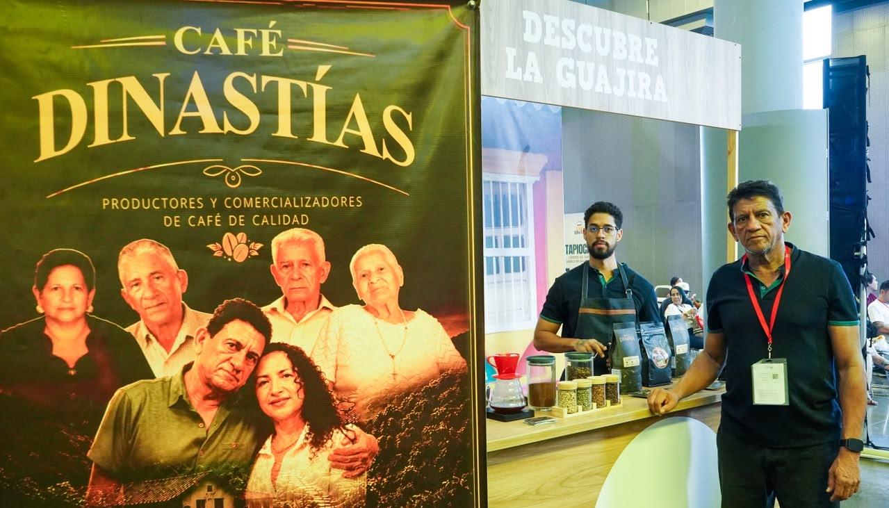 'Cafe Dinastía' llegó a Sabor Barranquilla procedente de Villanueva (La Guajira).