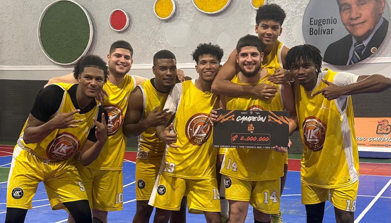 Micheladas LK Élite, campeón de la primera edición de la Basket Directo Cup.