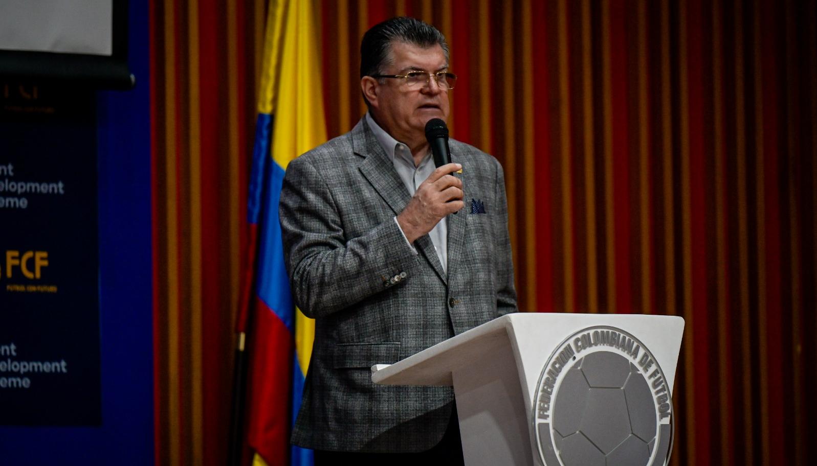 Carlos Mario Zuluaga, presidente de la Dimayor.
