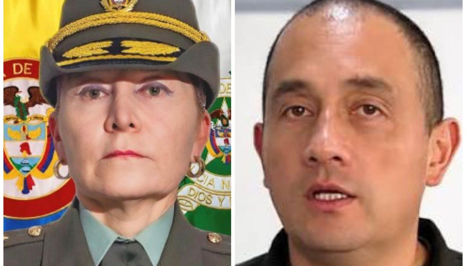 Brigadier General Sandra Liliana Rodríguez Castro, es la nueva comandante de la Policía Metropolitana de Barranquilla / Coronel Rubén Darío Berrío Buitrago.