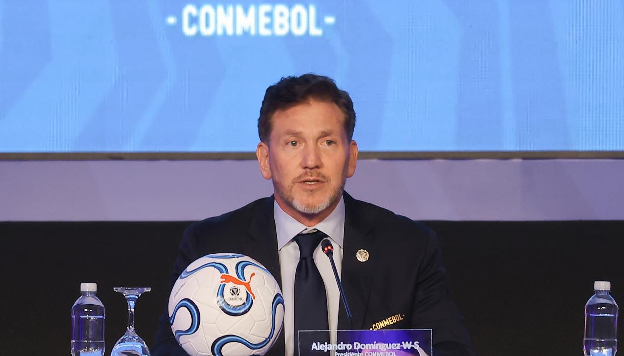 Alejandro Domínguez, presidente de la Conmebol. 