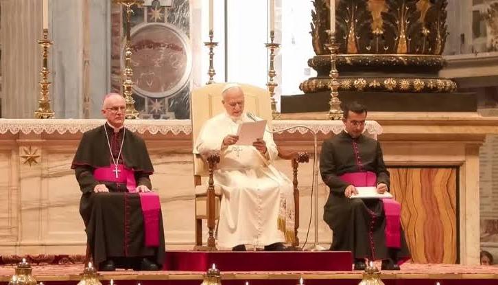 Papa León XIV en la catequesis de este miércoles.
