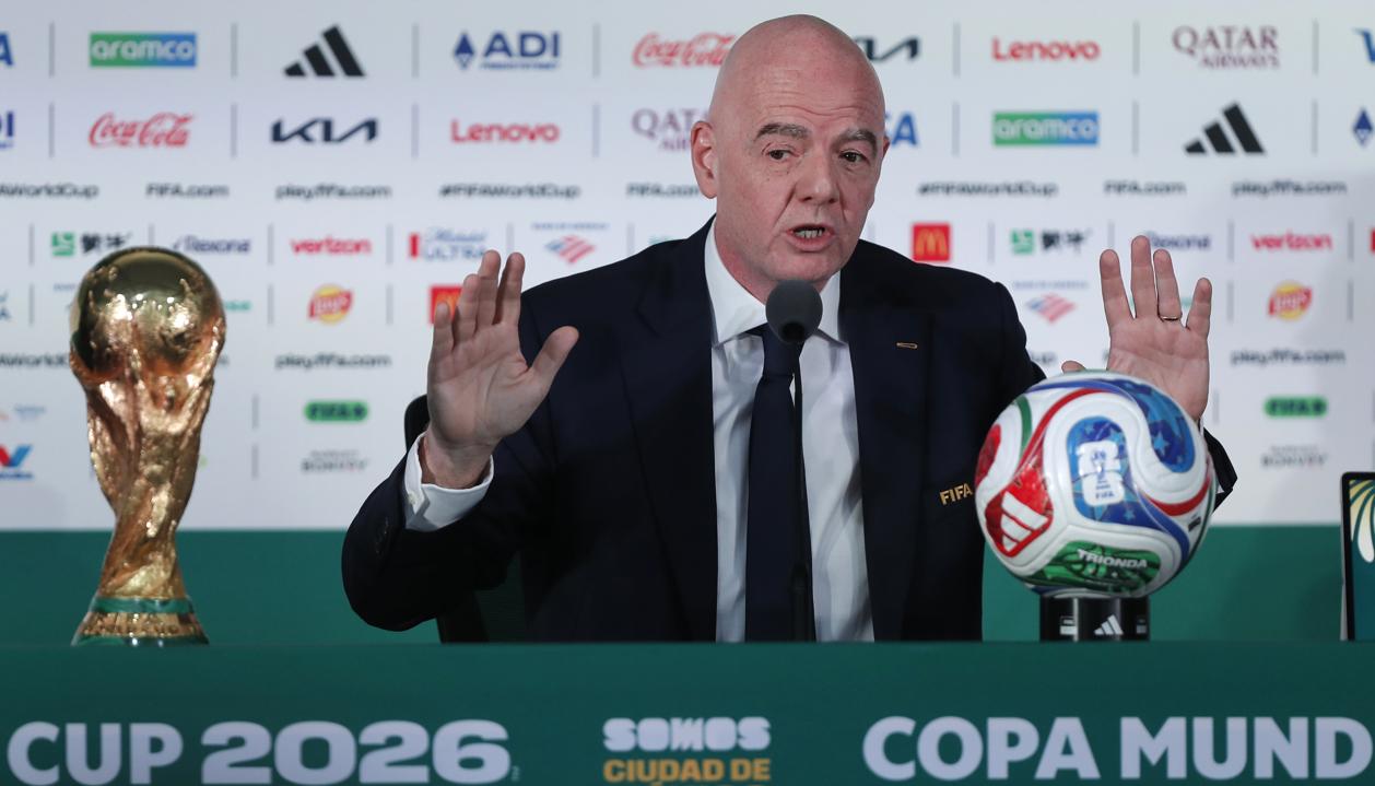 El suizo Gianni Infantino, presidente de la Fifa.