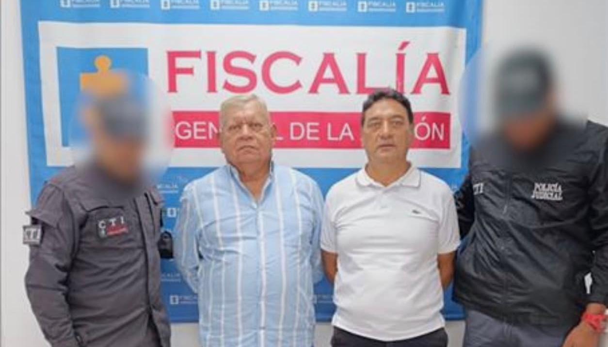 Luis Tete Samper y José Armando Ulloa Niño, exalcalde de Ciénaga y contratista, respectivamente.