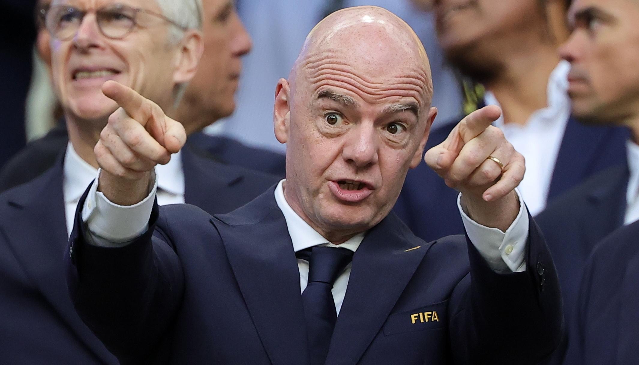 Gianni Infantino, presidente de la Fifa.
