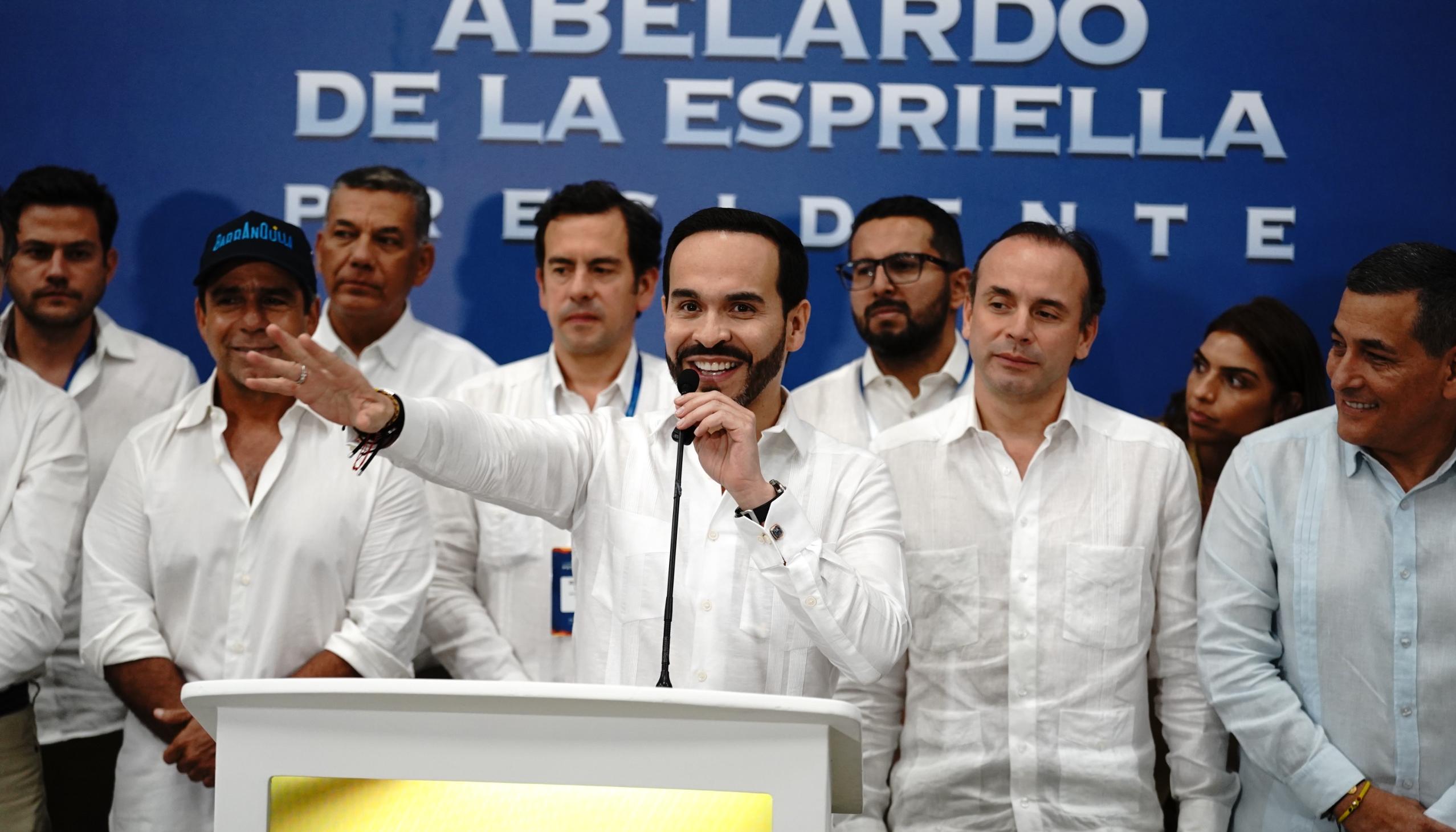 Abelardo De La Espriella, presidente electo de Colombia. 