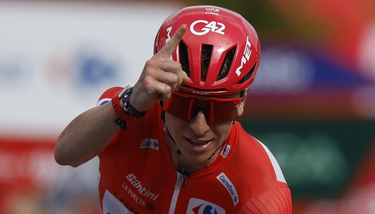 El esloveno Tadej Pogacar abandonó el Tour de Francia el pasado sábado.