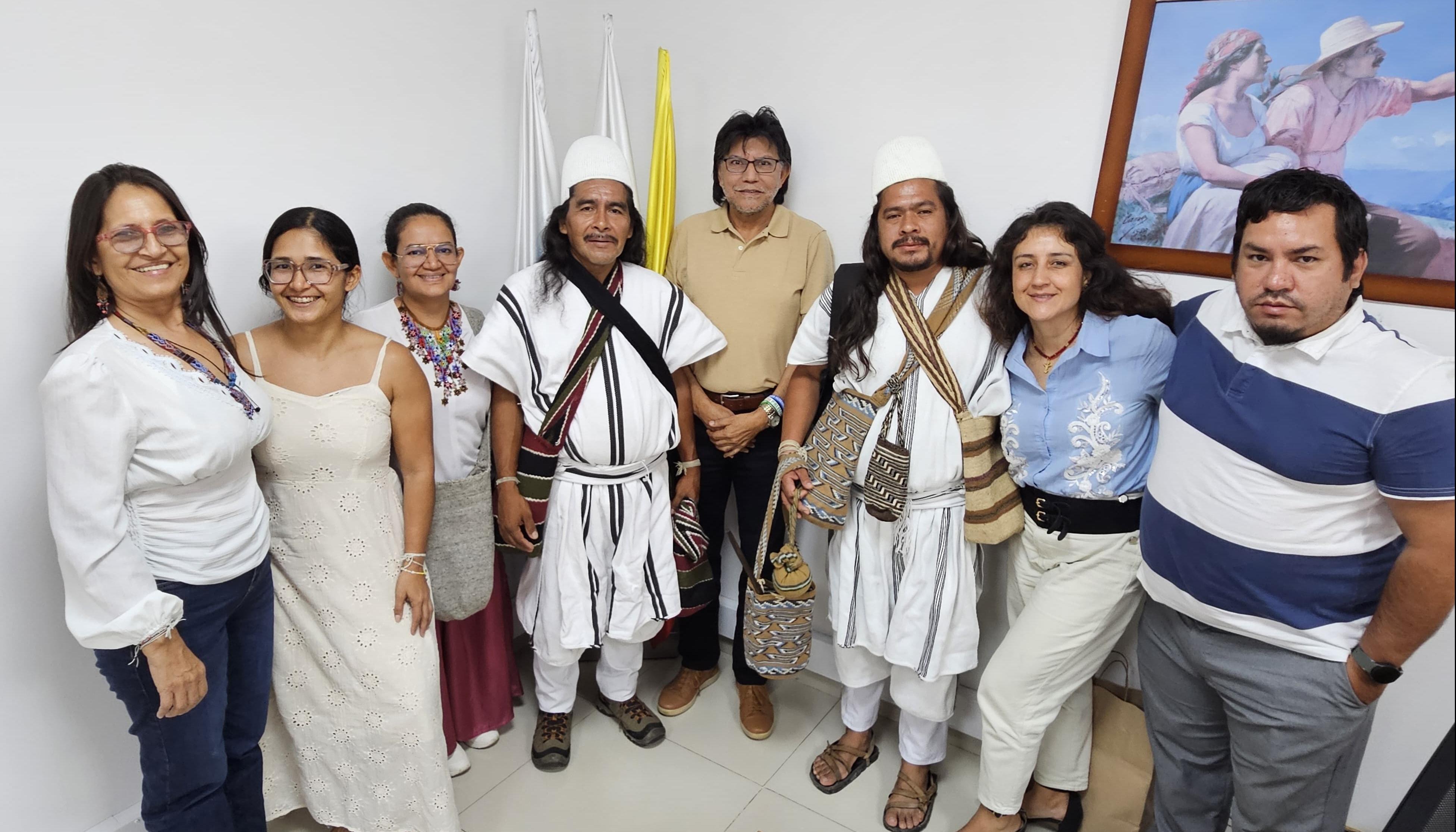 Dirección Territorial Magdalena de la URT y comunidades indígenas.