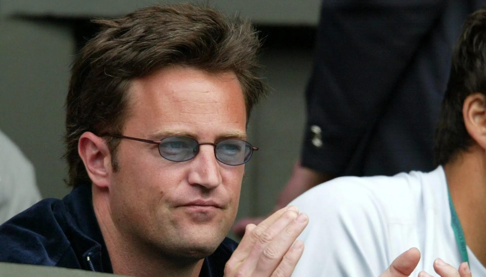 El actor Matthew Perry. 