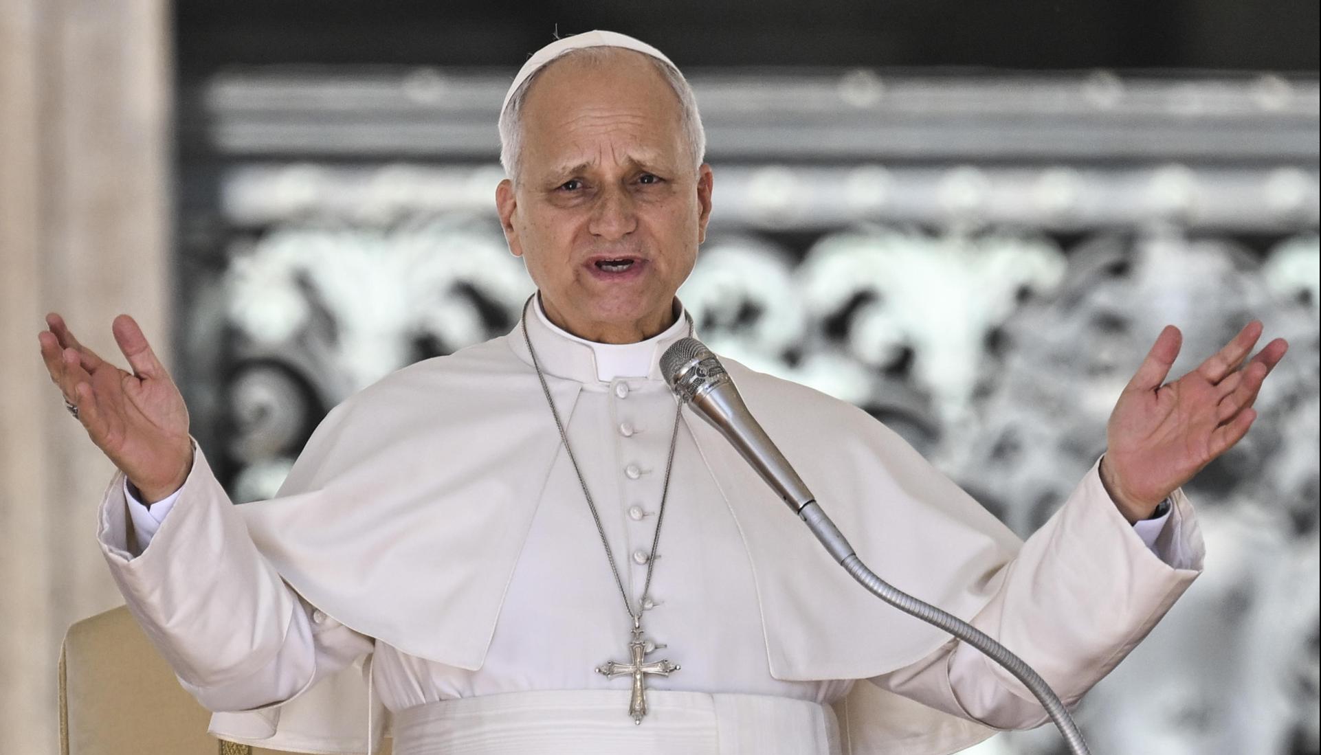 El Papa León XIV. 