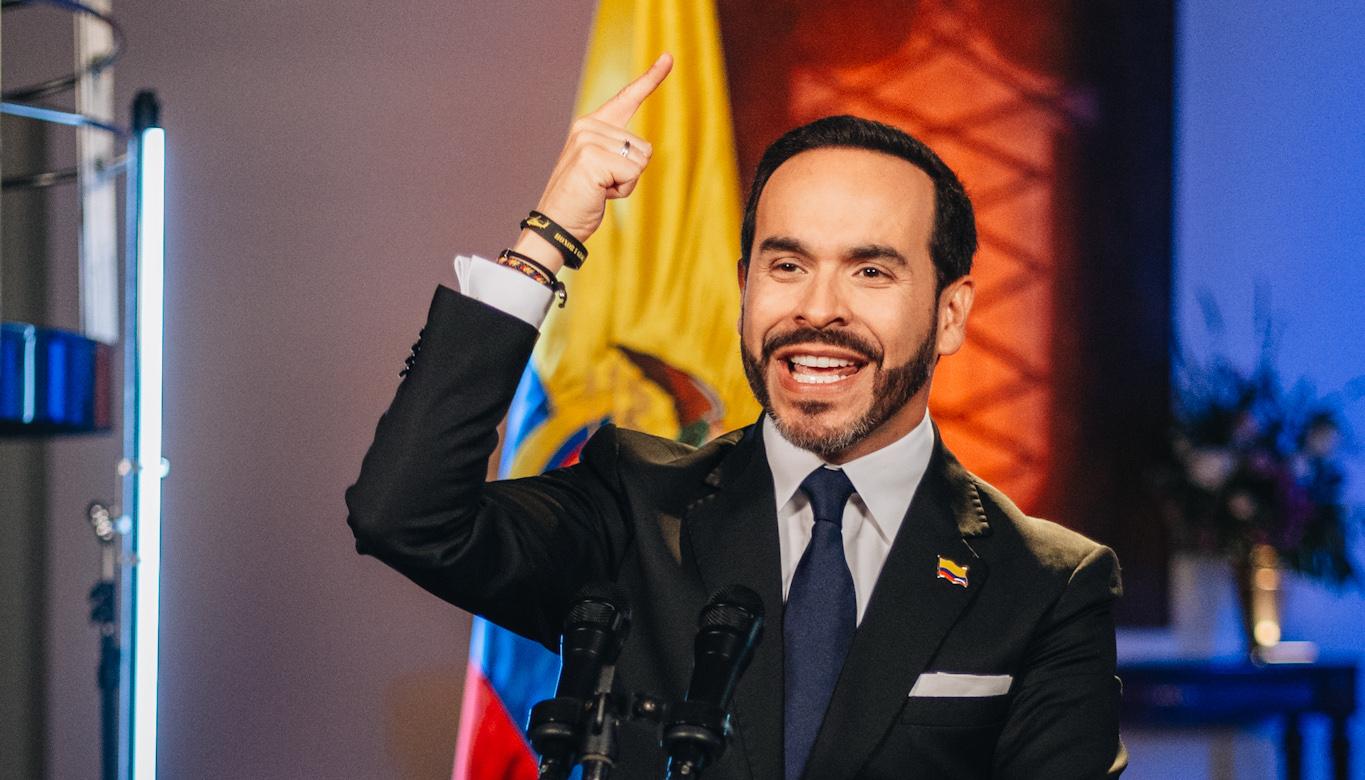 El Presidente Abelardo De La Espriella.