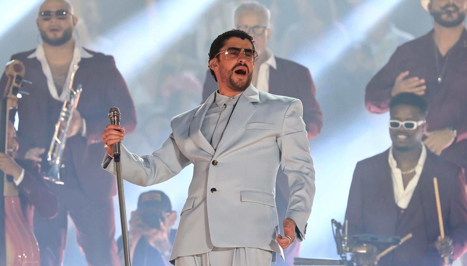 El cantante puertorriqueño Bad Bunny.