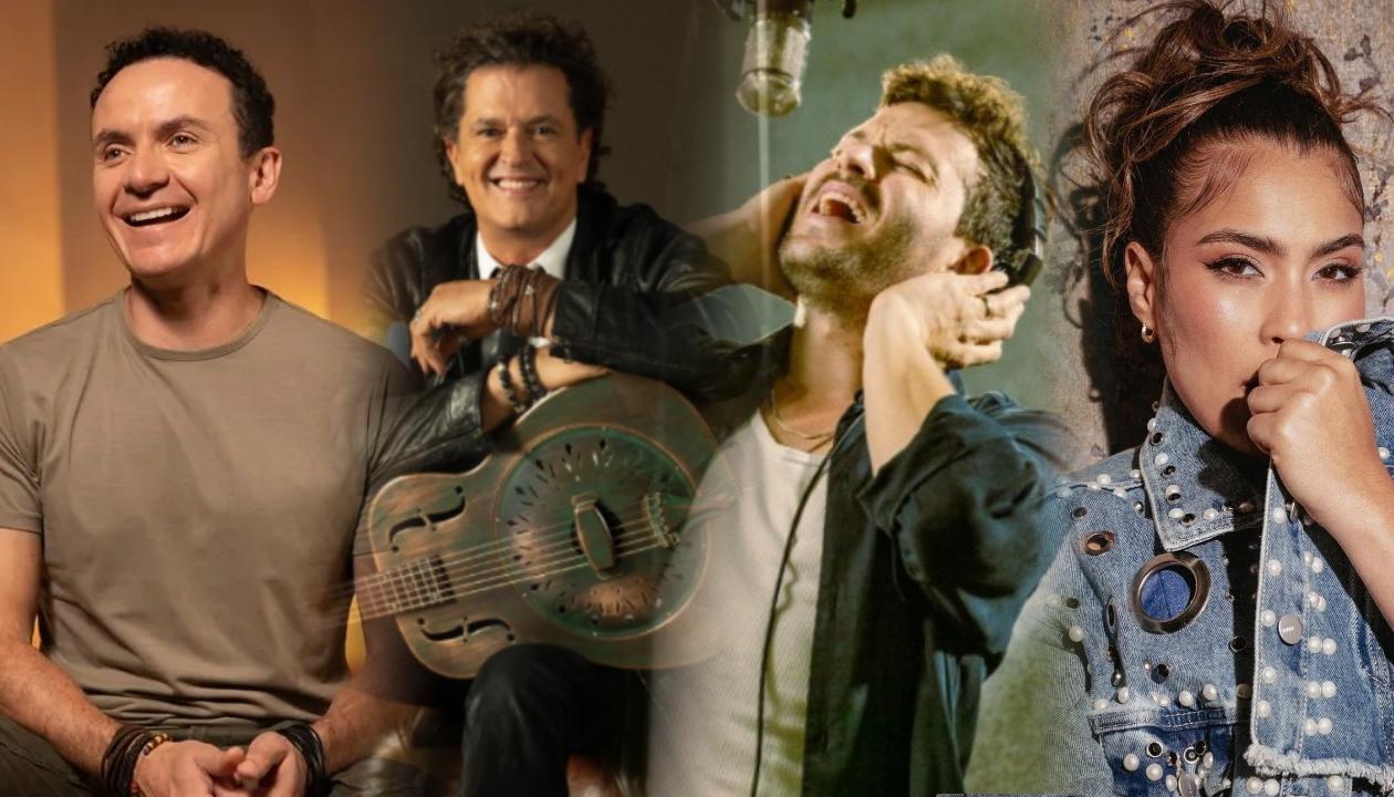 Fonseca, Carlos Vives, Gusi y Karen Lizarazo. 