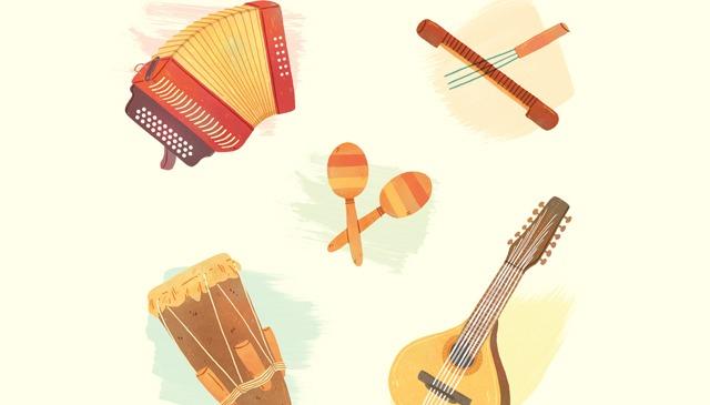 La música dentro de la poesía del Caribe. 