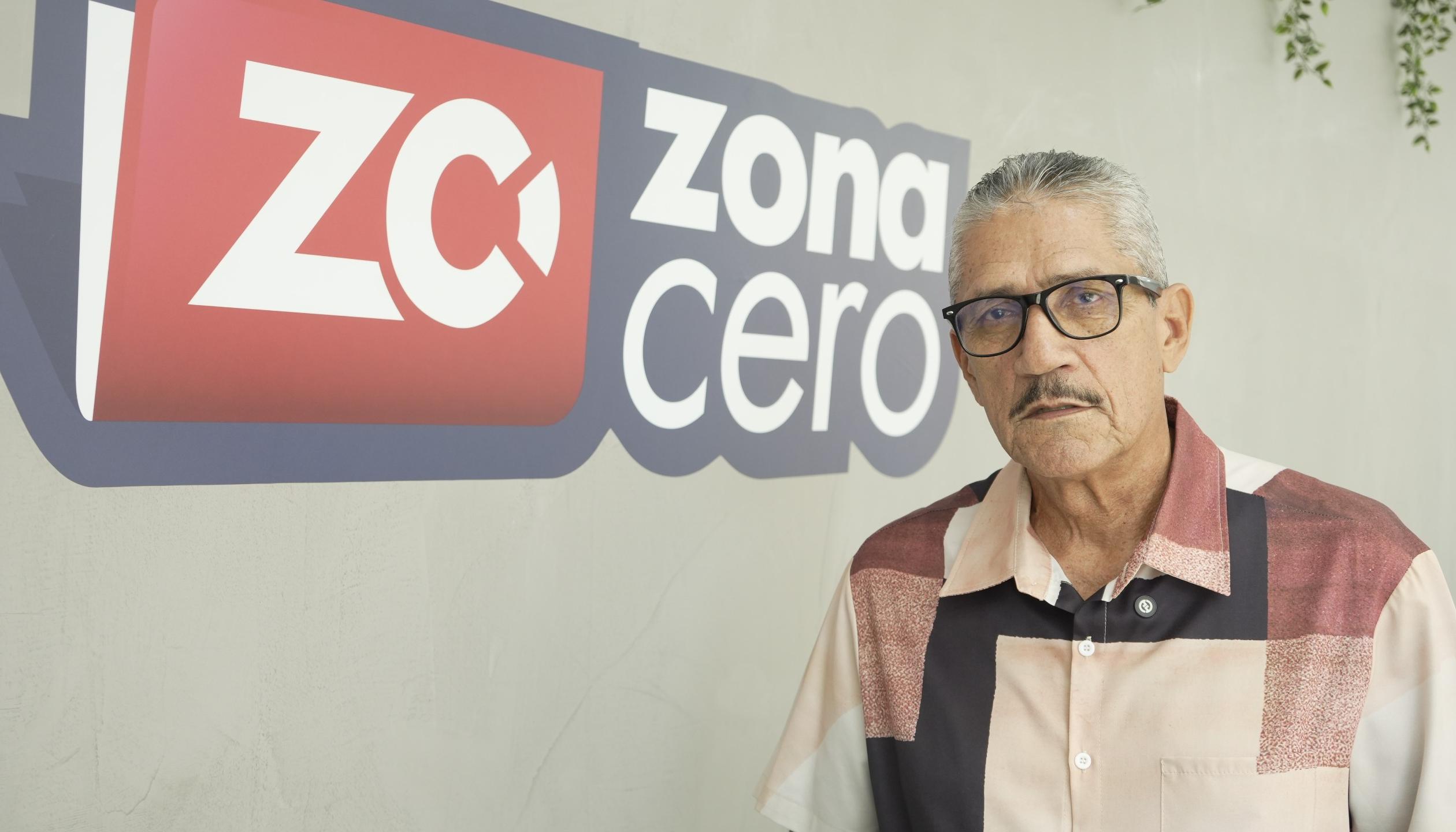 Édgar Blanco, presidente de Carnaval de la 44. 