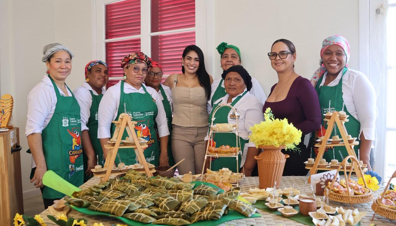 Matronas de Puerto Colombia fusionarán sabores. 